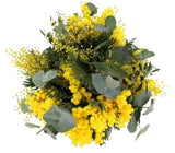 Fragrant Duo Mimosa and Eucalyptus Bouquet - Flowers Box London