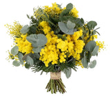 Fragrant Duo Mimosa and Eucalyptus Bouquet - Flowers Box London