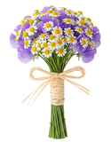 Fragrant Sweet Pea and Daisy Tanacetum Bouquet - Flowers Box London