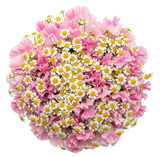 Fragrant Sweet Pea and Daisy Tanacetum Bouquet - Flowers Box London