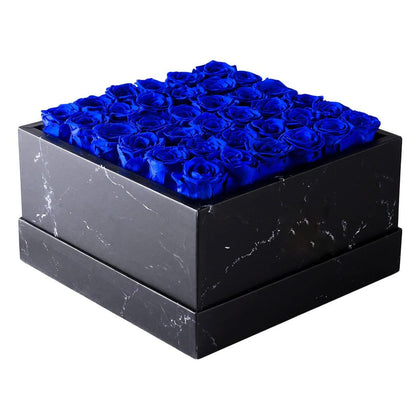 Fresh Blue Roses Box