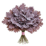 Frosted Pink Oak Leaves Bouquet - Flowers Box London