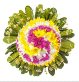 Funy Fresh Flowers Egg Arangement