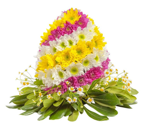 Funy Fresh Flowers Egg Arangement - Flowers Box London