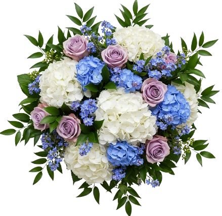 Garden Symphony in Lavender Bouquet - Flowers Box London