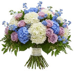 Garden Symphony in Lavender Bouquet