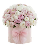 Glamour Box of Peonies and Ranunculus Box - Flowers Box London