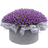 Glamour Box of Tulips - Flowers Box London