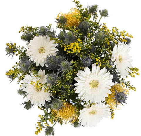 Golden Fields Ocean Mist Bouquet