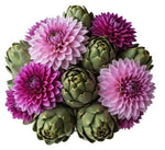 Gorgeous Bouquet of Pink Dahlia and Architoke