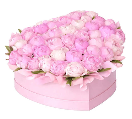 Gorgeous Box of Peonies - Flowers Box London