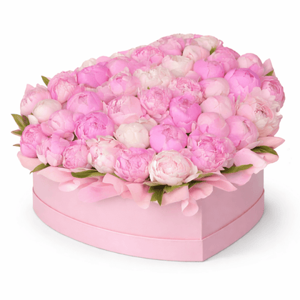 Gorgeous Box of Peonies - Flowers Box London