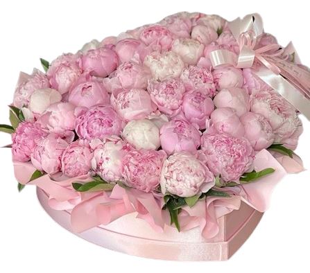 Gorgeous Box of Peonies - Flowers Box London