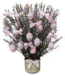 Gorgeous Pot Arrangement of Catkins and Eggs