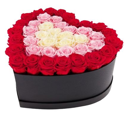 Gorgeous Three Hearts Box