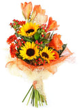 Grateful Bouquet of Sunflowers with Amaryllis and Gerberas - Flowers Box London