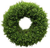 Green Baxus Door Wreath - Flowers Box London