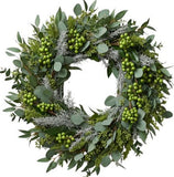 Green Berries Natural Wreath