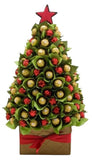Green Chocolate Christmas Tree - Flowers Box London