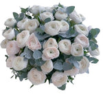 Hanoi Light Pink Ranunculus Bouquet with Eucalyptus