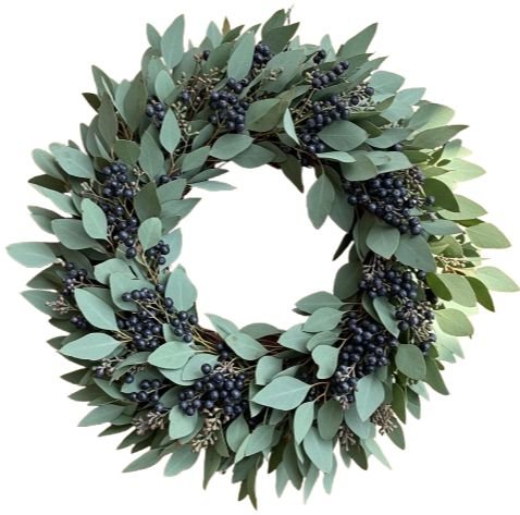 Harvest Blueberry Wreath - Flowers Box London