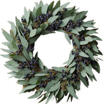 Harvest Blueberry Wreath