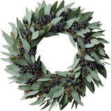Harvest Blueberry Wreath