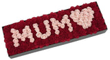 Heart For Mum Flowers Luxury Box - Flowers Box London
