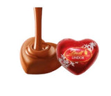 Heart - Shaped Luxury Box of Lindt Lindor Milk Hearts - Flowers Box London