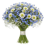 Heavenly Blue Blooming Whisper Bouquet