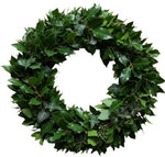 Holly and English Ivy Plain Door Wreath