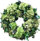 Hydrangea Autumn Wreath - Flowers Box London