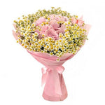 Hydrangea with Tanacetum Bouquet - Flowers Box London