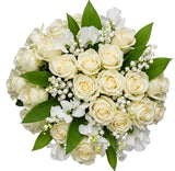 Impressive Pure Bouquet - Flowers Box London