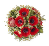 Impressive Red Bouquet - Flowers Box London