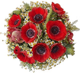 Impressive Red Bouquet - Flowers Box London