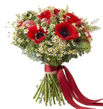 Impressive Red Bouquet - Flowers Box London