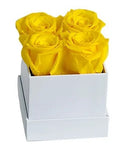 Infinity Roses Luxury Square Box - Rose Head Ø 7cm