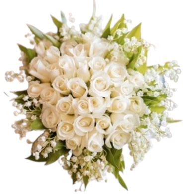 Innocent Scented White Bouquet