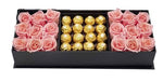 Just For You Roses and Chocolate Box - Flowers Box London