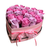 Lavender and Pink Roses Box