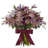 Lavender Lilac Symphony Luxury Bouquet - Flowers Box London