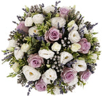 Lavender Roses with Lisianthus Subtle Bouquet