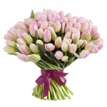 Light Pink Tulips Bouquet