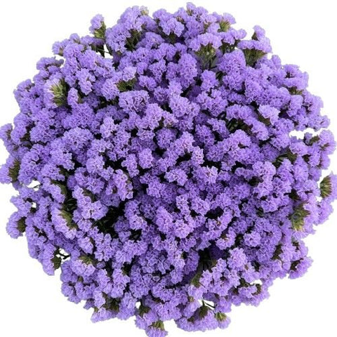Light Purple Limonium Bouquet - Flowers Box London