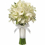 Lily of the Valley with Calla Lily Bouquet - Flowers Box London