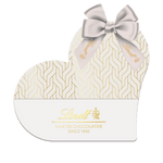 Lindt Heart Box with Milk Lindor Chocolate Hearts - Flowers Box London