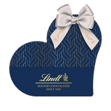 Lindt Heart Box with Milk Lindor Chocolate Hearts - Flowers Box London