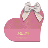 Lindt Heart Box with Milk Lindor Chocolate Hearts - Flowers Box London