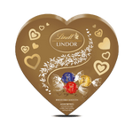 Lindt LINDOR Assorted Chocolate Heart Box 200g - Flowers Box London